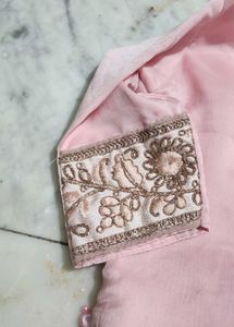 Cute Pink Kids Ethnic Set