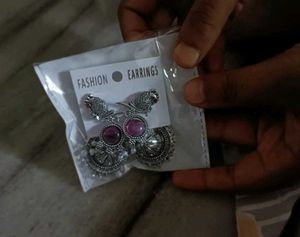 Beautiful Purple Earings 💜😍
