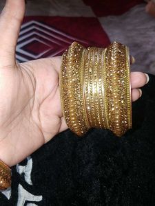 Golden Bangle Set