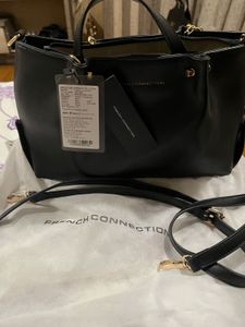 Authentic French Connection Black Tote Bag