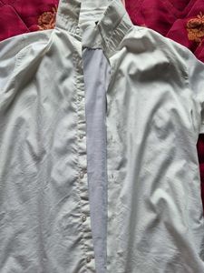 A White New Shirt From Zudio