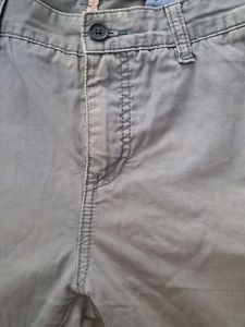 Denim Look Chinos /Trousers