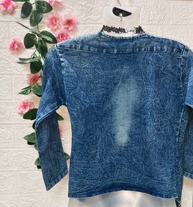 🎁Buy 2 Get 1 item worth Rs.99 free 🎁Denim Jacket