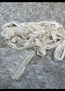 Bunch Of Imported Net Dyeable Lace