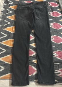 Black Straight Fit Jeans