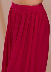Rani Pink Zariwork Readymade Sharara Suit Size XL