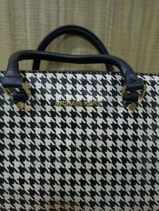 Michael Kors Houndstooth Handbag