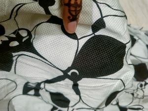 Gorgeous Black And White Dress
