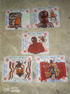 Spider Man. VIP CARDS.