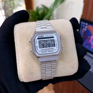 Casio Vintage Stainless Steel Chain