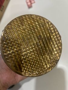 Combo Of Decorative Metal Box &amp; Kumkumhaldi Holder