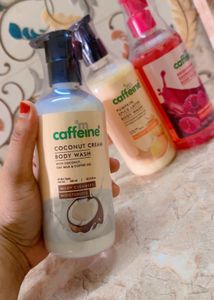 Caffeine Body Wash 4 flavour