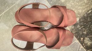 Brown Strappy Flats