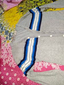 women winter lycra shrug open buttoned