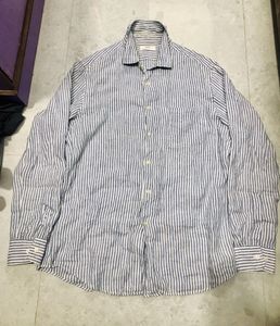 Uniqlo 100% Linen Shirt Relaxed Fit Old Money Styl