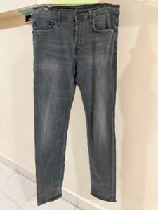Gray Denim Jeans