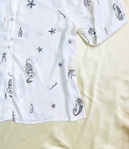 Zara Original Cute Mermaid Print Shirt ‼️