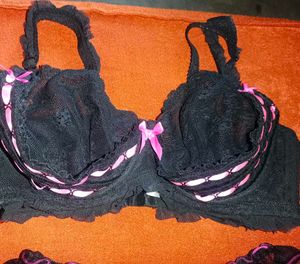 Black &amp; Pink Lingerie Set