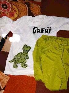 Kids Tshirt And Pant Set Of All Sizes