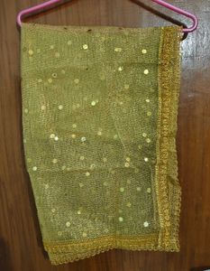 Golden Sheer Dupatta