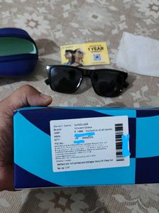 Vincent Chase Black Sunglasses (New)