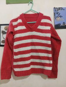 Striped Knit Sweater
