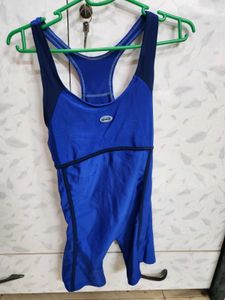Blue One Piece Swim Suit