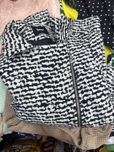 Stylish Black &amp; White Jacket
