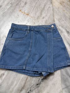 Freakins Denim Skorts