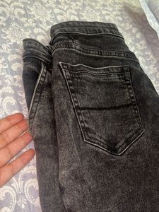 Acid Wash Denim Jeans