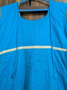 Unique Blue Kurta Set