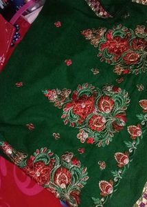 A Beautiful Chiffon Saree 🎀