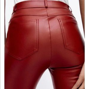 Zara Faux Leather Pants
