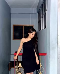 Flared SleeveBodycon Mini Dress