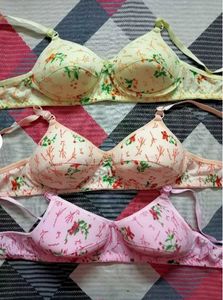 Floral Print Bra Set