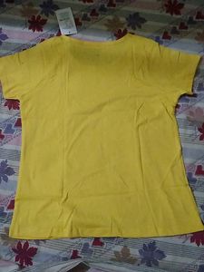 Samar Special Yellow Colour T-shirt