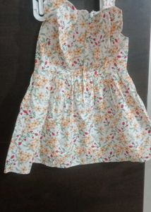 Floral Print Baby Dress