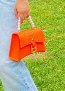 Balenciaga Orange Bag