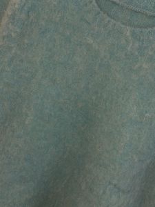 Fluffy Knit Short Sleeve Top