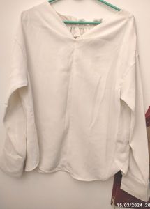 V Neck Korean Tops