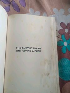 The Subtle Art of Not Giving