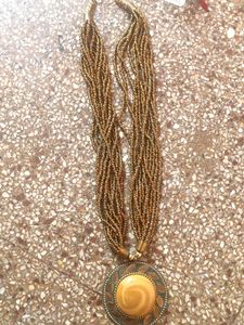 Statement Beaded Necklace