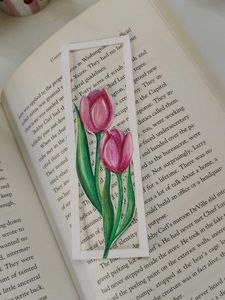tulip bookmark 🔖