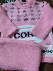 Pink CORE Sweater Set