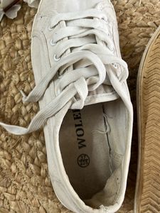 White Canvas Sneakers