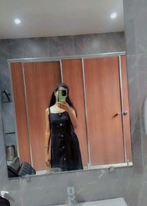 Chic Black Button-Down Dress