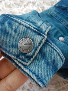 Cute Denim Ruffle Jacket