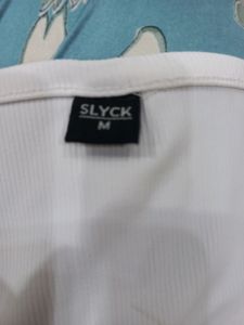 Black &amp; White Tie Tank Top