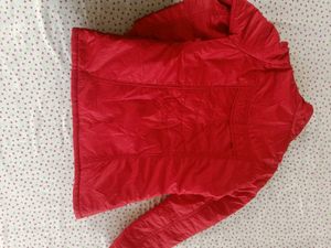 Red Puffer Jacket - Women&#39;s