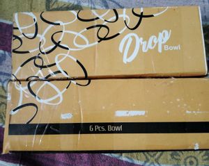 Drop Bowl - 6 Pcs Bow